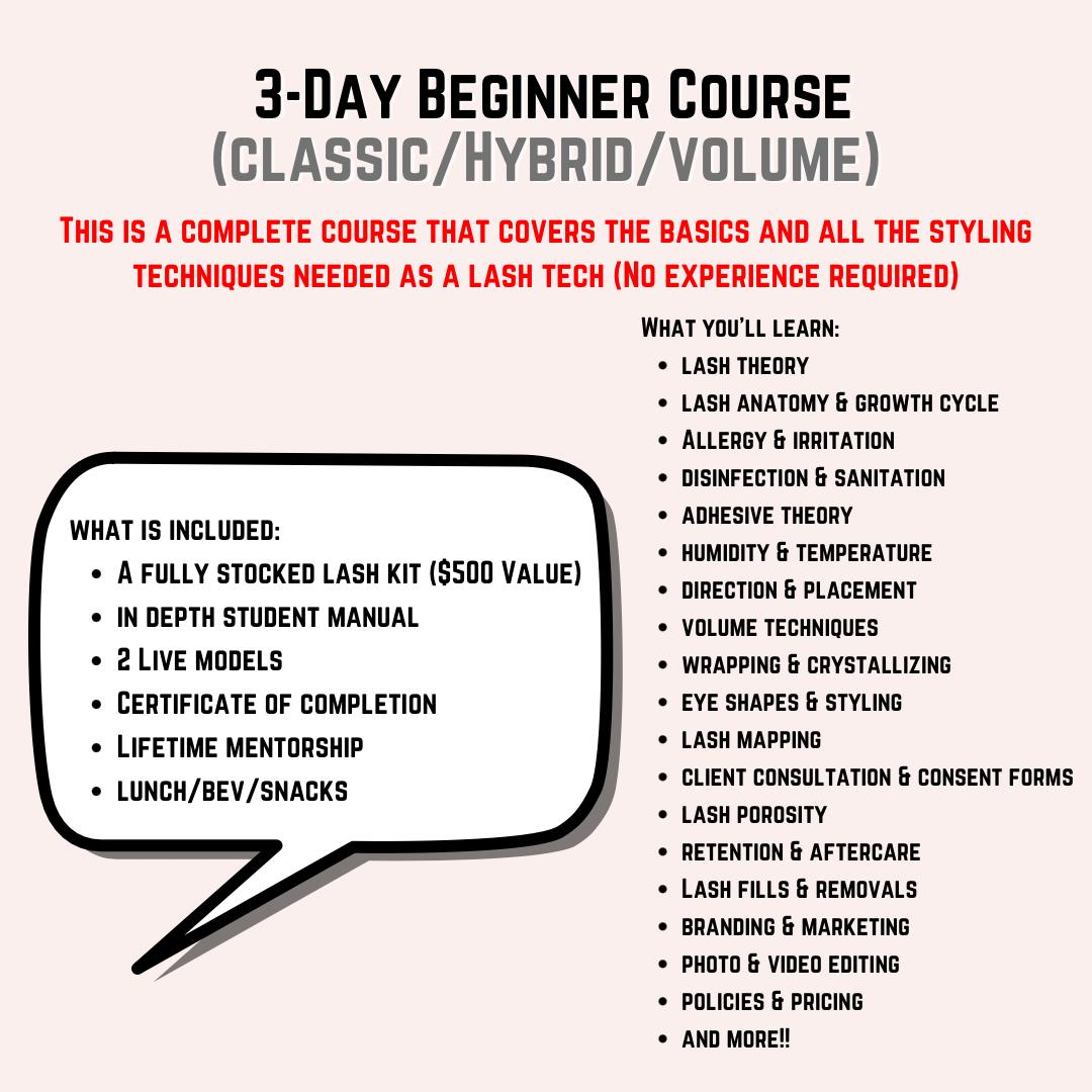3-Day Beginners Course