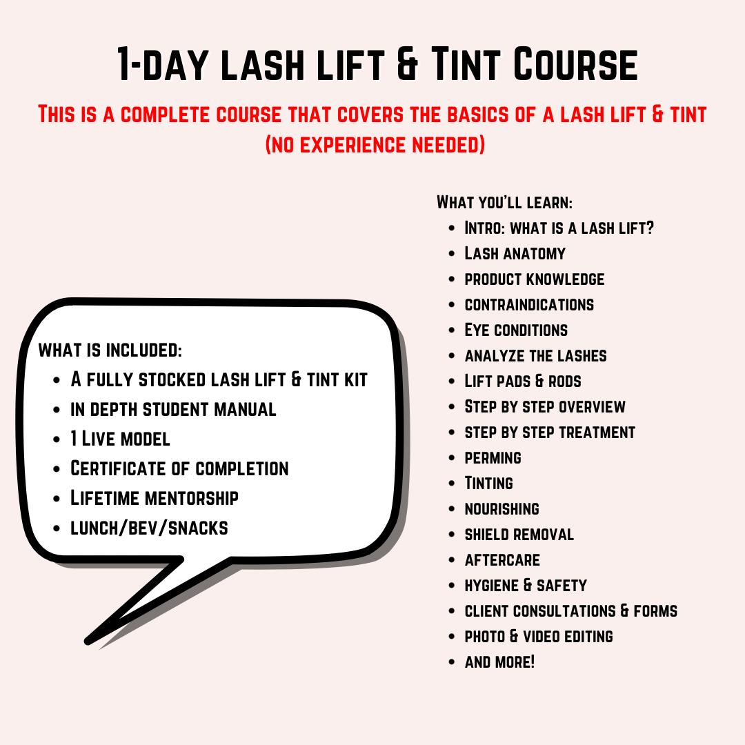 1-Day Lash Lift & Tint