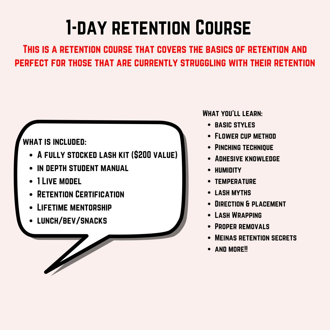 1-Day Retention Course